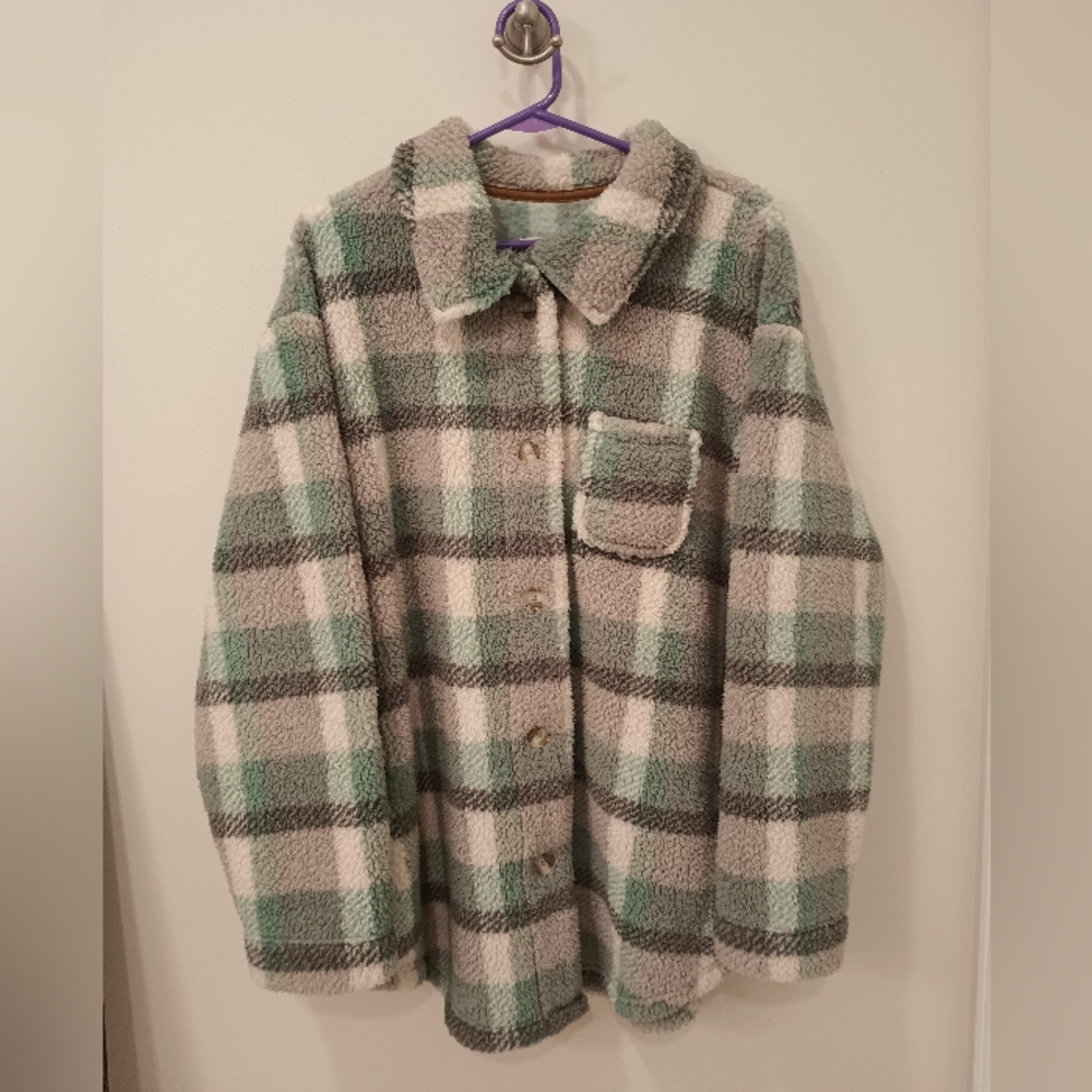 Koolaburra brushed back Sherpa shacket